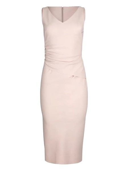  Greta Constantine Vestido Fruncido - Neutro 