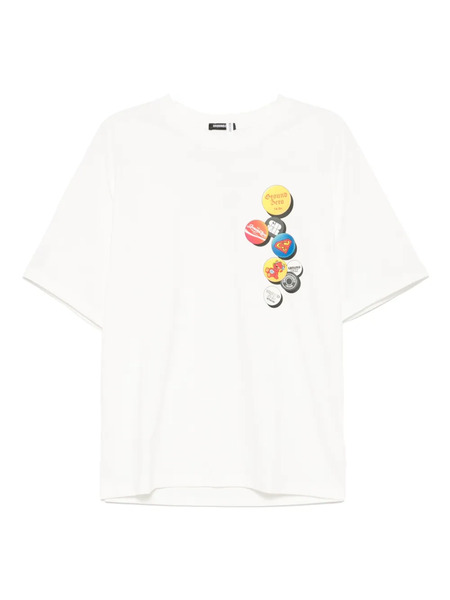  Ground Zero Camiseta Estampada - Blanco 