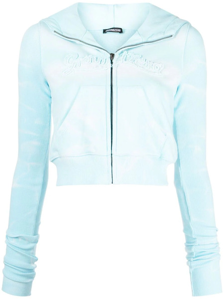  Ground Zero Chaqueta Con Estampado Tie-dye - Azul 