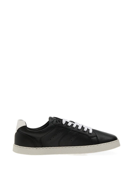  Groundies Round-toe Lace-up Sneakers - Negro 