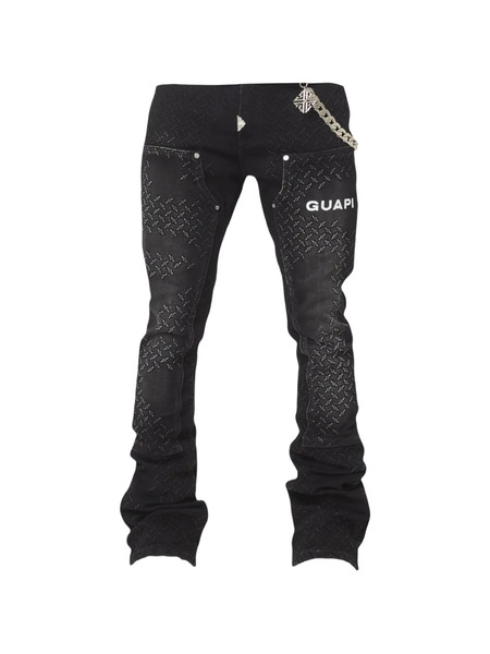  Guapi Vaqueros Carpenter Texturizados - Negro 