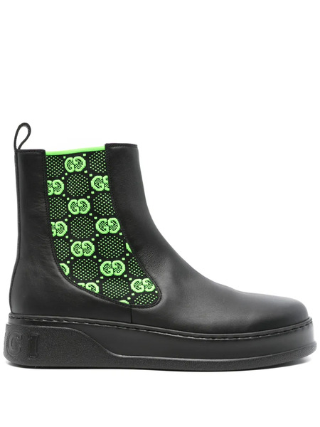  Gucci Botines Gg Supreme - Negro 