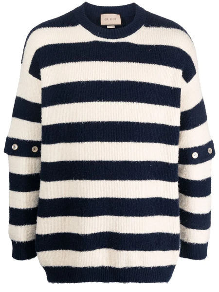  Gucci Jersey A Rayas - Neutro 