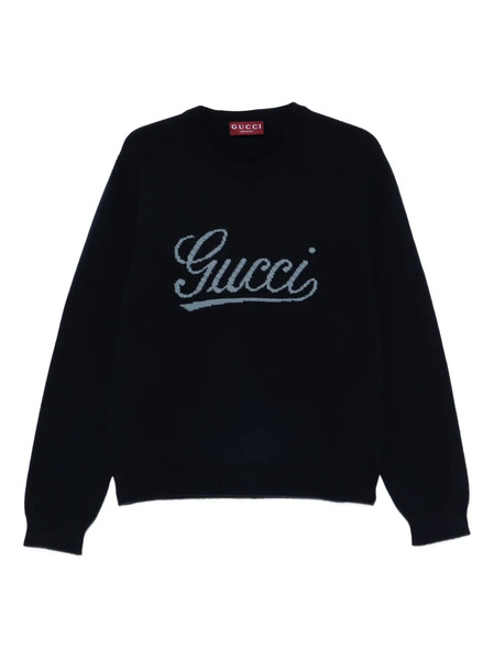 Gucci Jersey Con Logo - Azul 