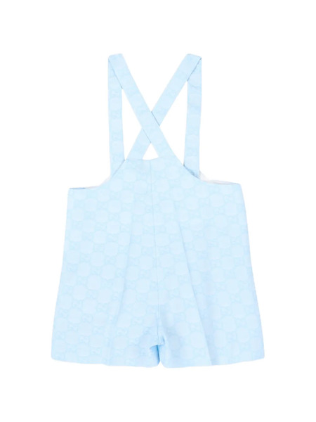  Gucci Kids Peto Estampado - Azul 