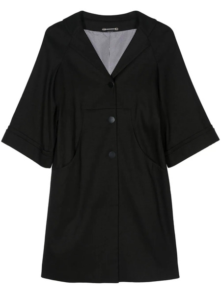  Gucci Pre-owned Abrigo Con Botones 2000 - Negro 