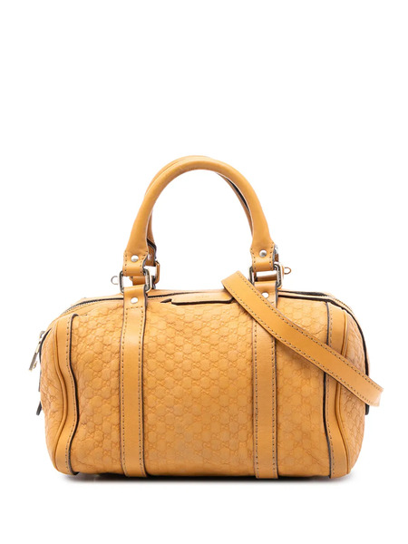 Gucci Pre-owned Bolso Satchel Microguccissima Joy Boston Pequeño 2016-2026 - Amarillo 