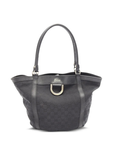  Gucci Pre-owned Bolso Shopper Abby De Lona Gg 2000 - Negro 