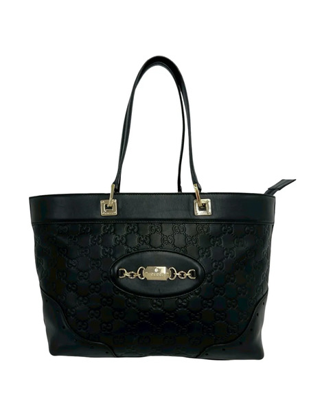  Gucci Pre-owned Bolso Shopper De Piel 2000-2015 - Negro 