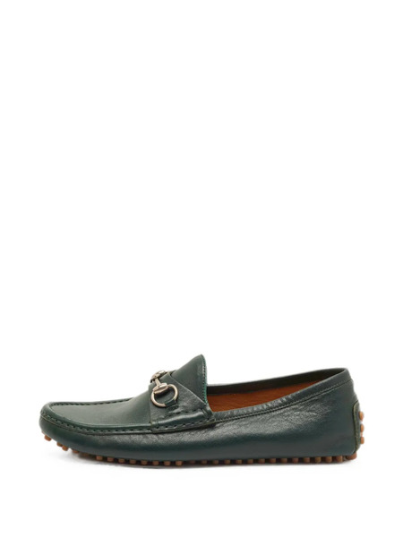  Gucci Pre-owned Mocasines Horsebit - Verde 