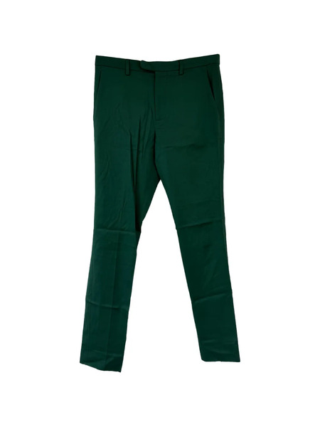  Gucci Pre-owned Pantalones Rectos Con Tribanda Web - Verde 