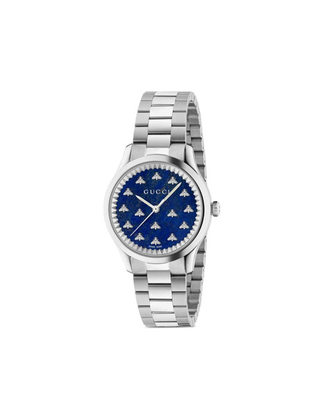  Gucci Reloj G-timeless De 32mm - Azul 