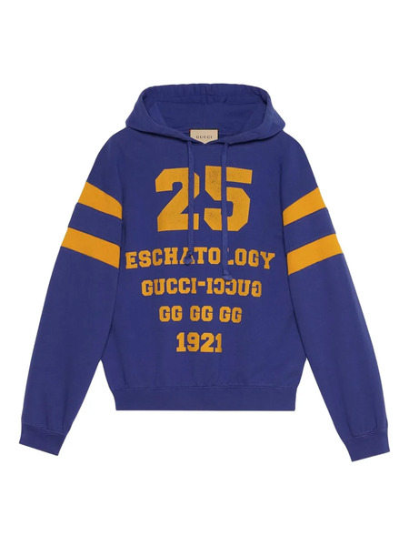  Gucci Sudadera Con Capucha Blind For Love - Azul 
