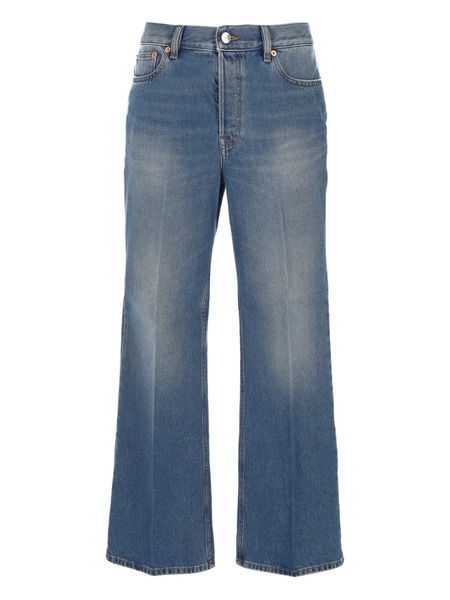  Gucci Vaqueros Con Trabillas - Azul 