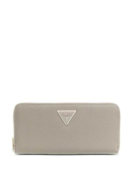  Guess Usa Cartera Laurel Con Logo Triangular - Gris 