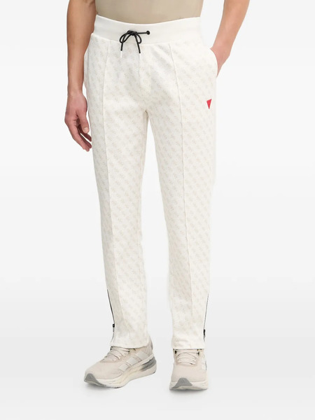  Guess Usa Patterned Track Pants - Blanco 