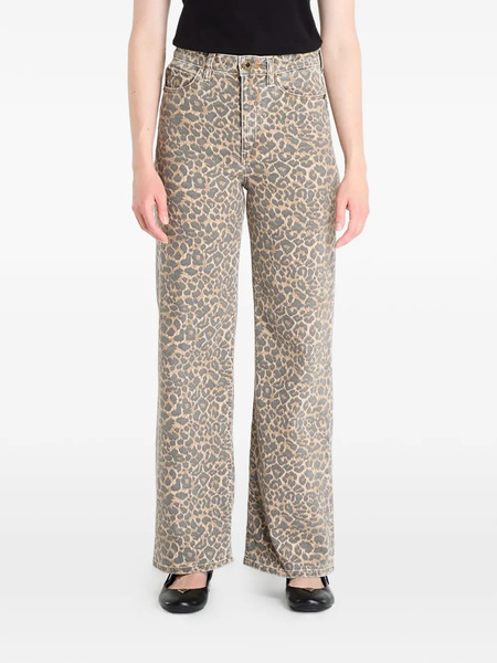  Guess Usa Vaqueros Con Estampado De Leopardo - Neutro 