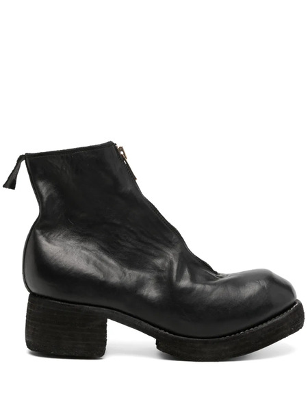  Guidi Botas Con Cremallera - Negro 
