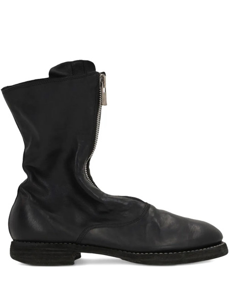  Guidi Botas Con Cremallera - Negro 