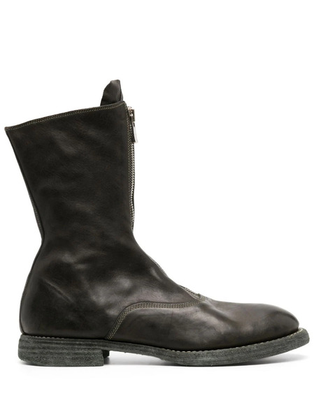  Guidi Botas Con Cremallera - Verde 