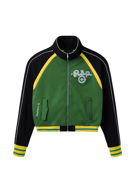  Gv Gallery Raspberry Hills Jamaica Berry Logo-patch Jacket - Verde 