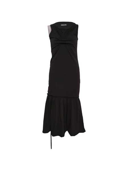  Hache Vestido Largo Multiway - Negro 