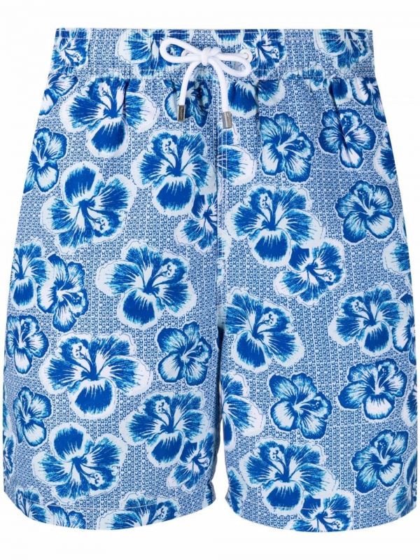  Hackett Bermudas Con Estampado Floral - Azul 