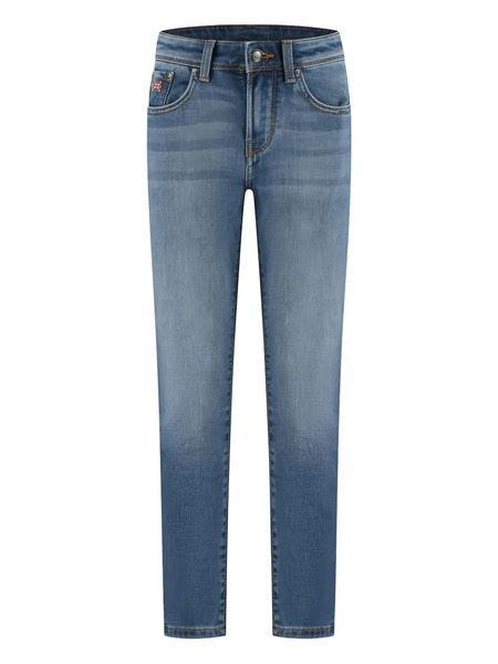  Hackett Kids Vaqueros Bordados - Azul 