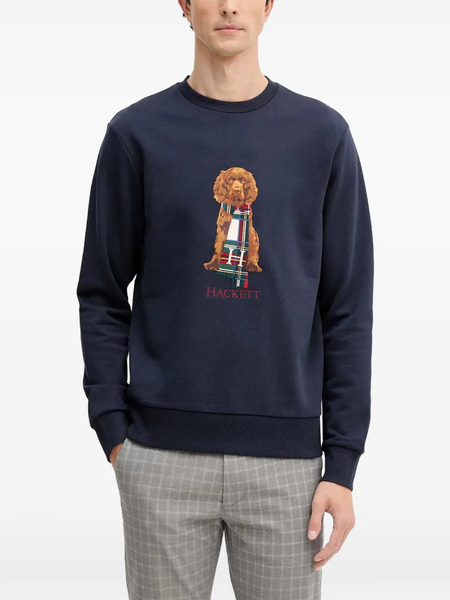  Hackett Sudadera Con Estampado Gráfico - Azul 