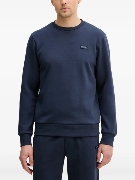  Hackett Sudadera Con Parche Del Logo - Azul 