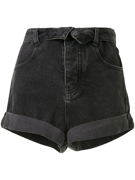  Haculla Pantalones Vaqueros Cortos Fold - Negro 
