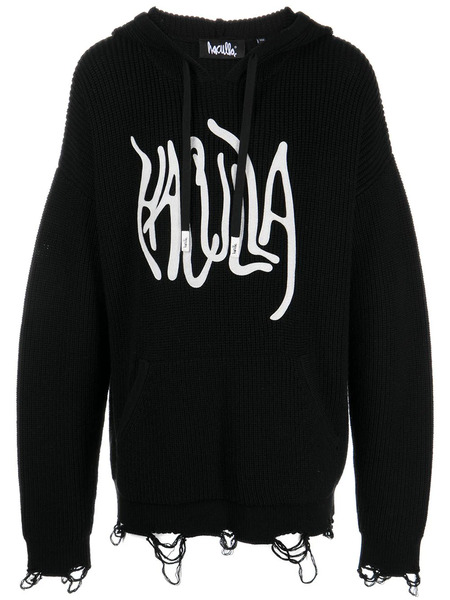 Haculla Sudadera Con Capucha Y Logo - Azul 