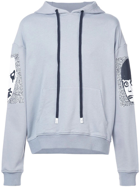  Haculla Sudadera Pray For Revolution Con Capucha - Gris 