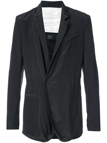 Haider Ackermann Blazer Ajustado - Negro 