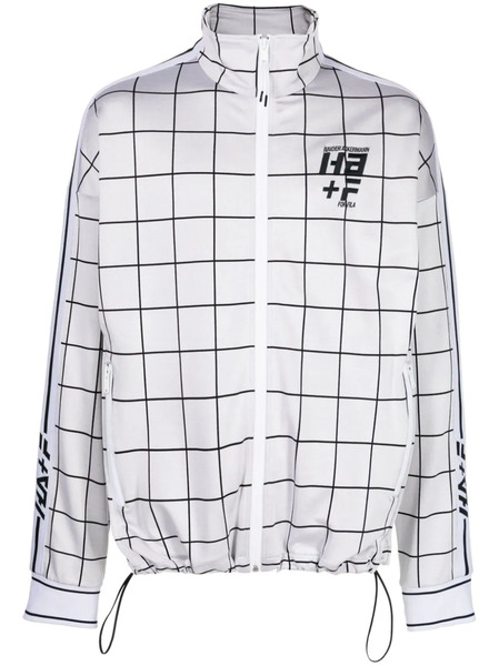  Haider Ackermann Logo-print Checked Jacket - Neutro 
