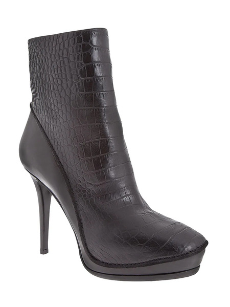  Haider Ackermann Platform Ankle Boots - Negro 