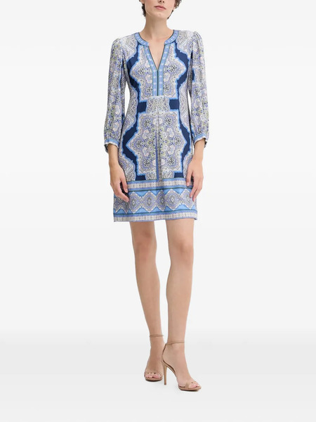  Hale Bob Vestido Avah Estampado - Azul 