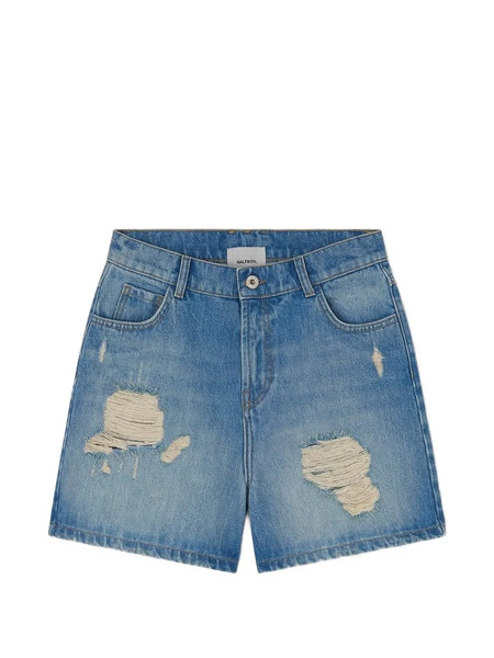  Halfboy Pantalones Vaqueros Cortos Con Efecto Envejecido - Azul 