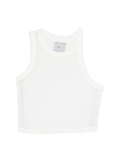  Halfboy Top Sin Mangas - Blanco 