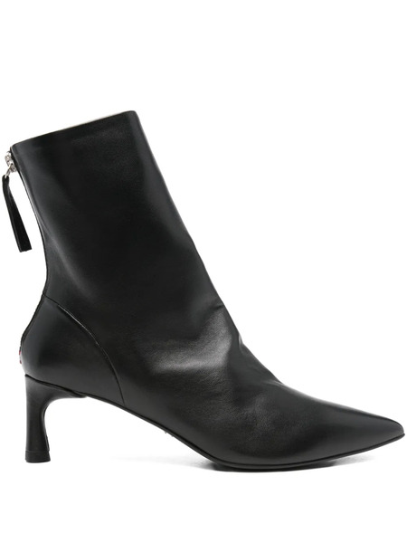  Halmanera Botas Con Puntera En Punta - Negro 