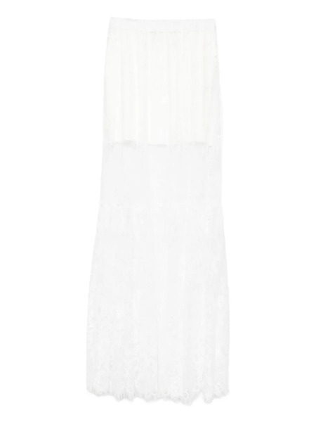  Hamza Falda Larga Recta Snowflake - Blanco 