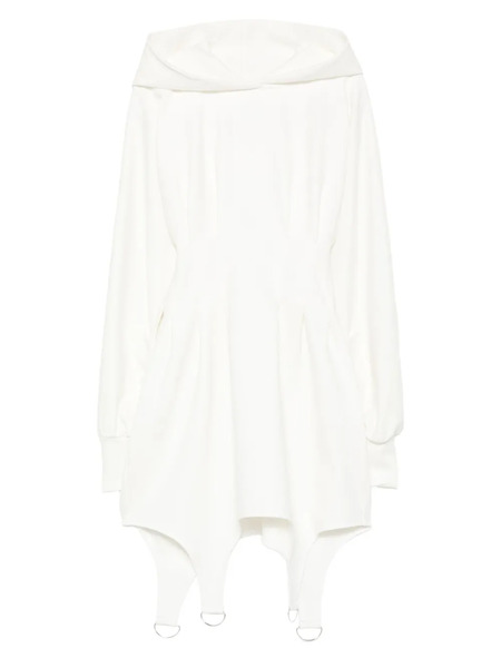  Hamza Vestido Con Capucha - Blanco 