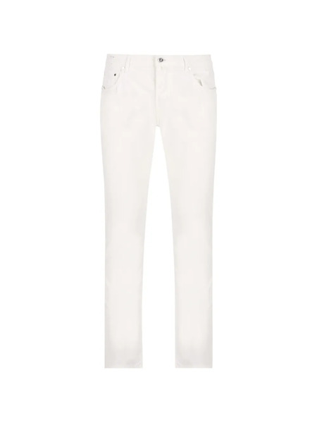  Hand Picked Vaqueros Ravello Con Parche Del Logo - Blanco 