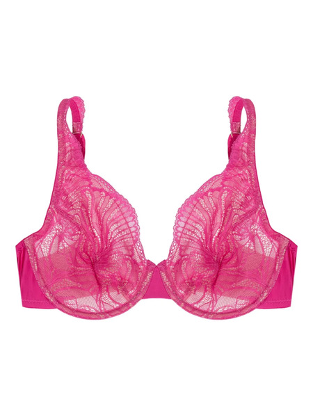  Hanro Sujetador Lilith Con Encaje - Rosa 
