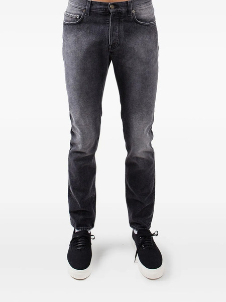  Harmony Paris Vaqueros Rectos Con Efecto Desgastado - Gris 