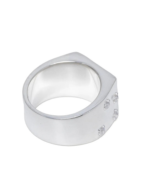  Hatton Labs Anillo Square - Plateado 