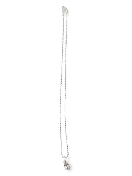  Hatton Labs Collar Con Gema Colgante - Plateado 