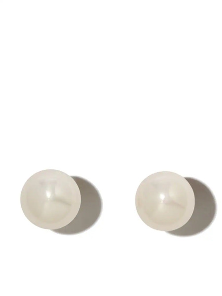  Hatton Labs Pendientes Con Aplique De Perla - Plateado 
