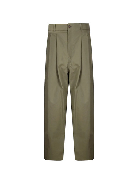  Hed Mayner Pantalones Plisados - Verde 