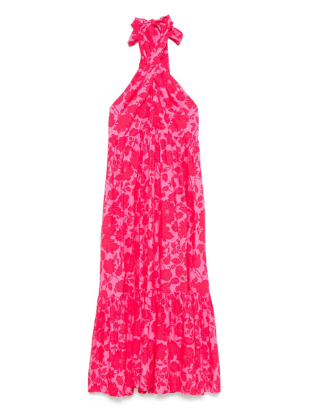  Heidi Klein Vestido Midi Fairhaven - Rosa 